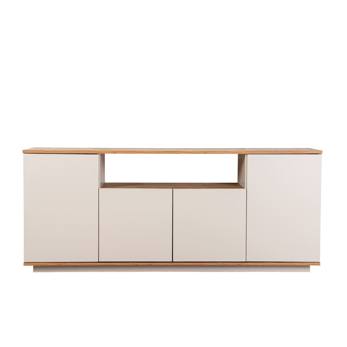 Arista 180x44,5x75 cm - Antracit, Atlantfuru, Kashmir, Mink, Travertin, Vit, Atlantfuru, Cadiz-Ek, Valnötskonsol Trösta