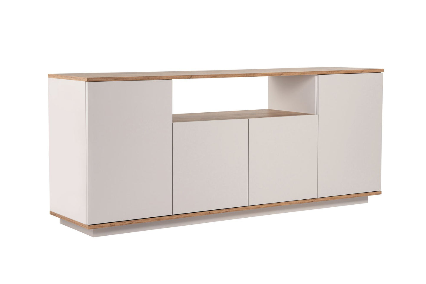 Arista 180x44,5x75 cm - Antracit, Atlantfuru, Kashmir, Mink, Travertin, Vit, Atlantfuru, Cadiz-Ek, Valnötskonsol Trösta
