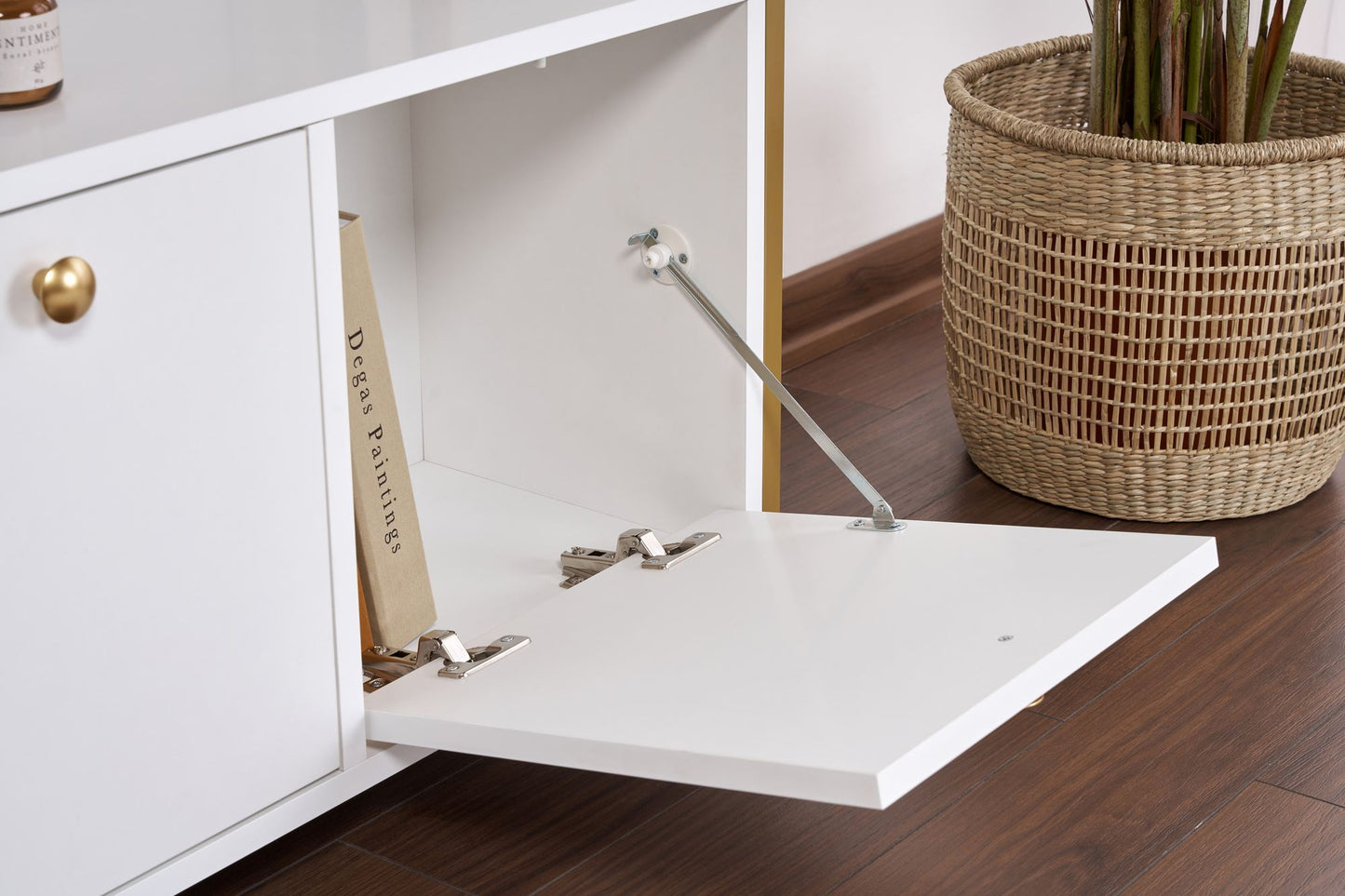 Solace Konsolbord - White, Gold