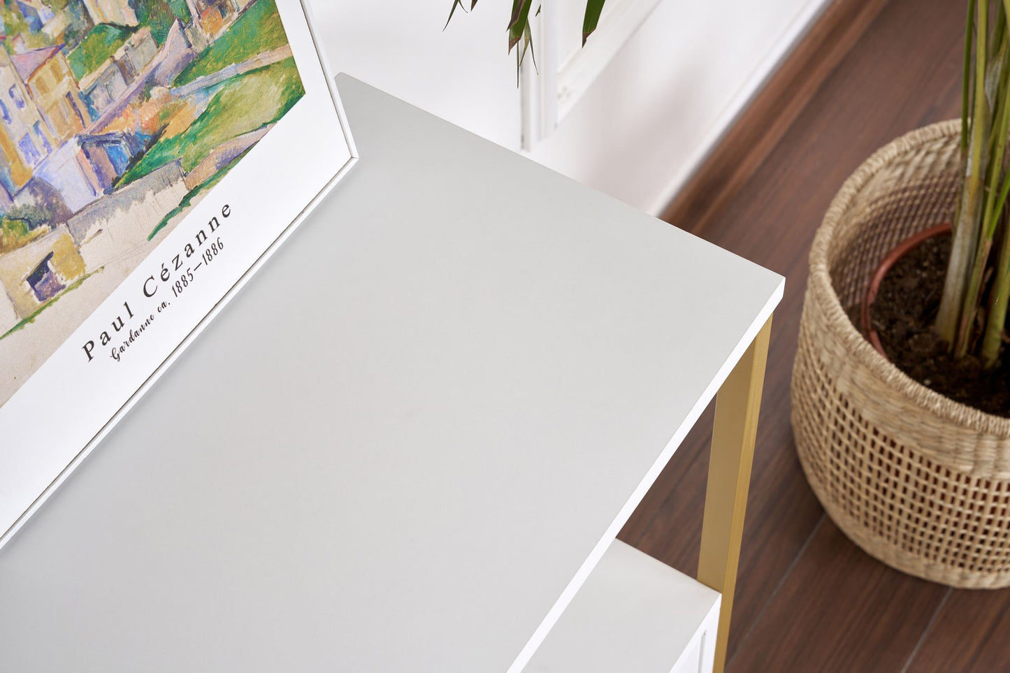 Solace Konsolbord - White, Gold