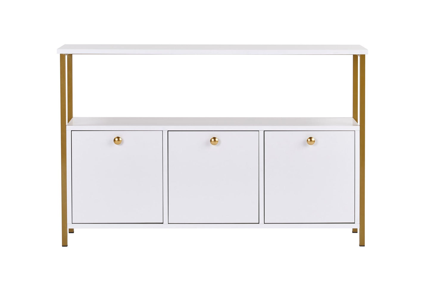 Solace Konsolbord - White, Gold