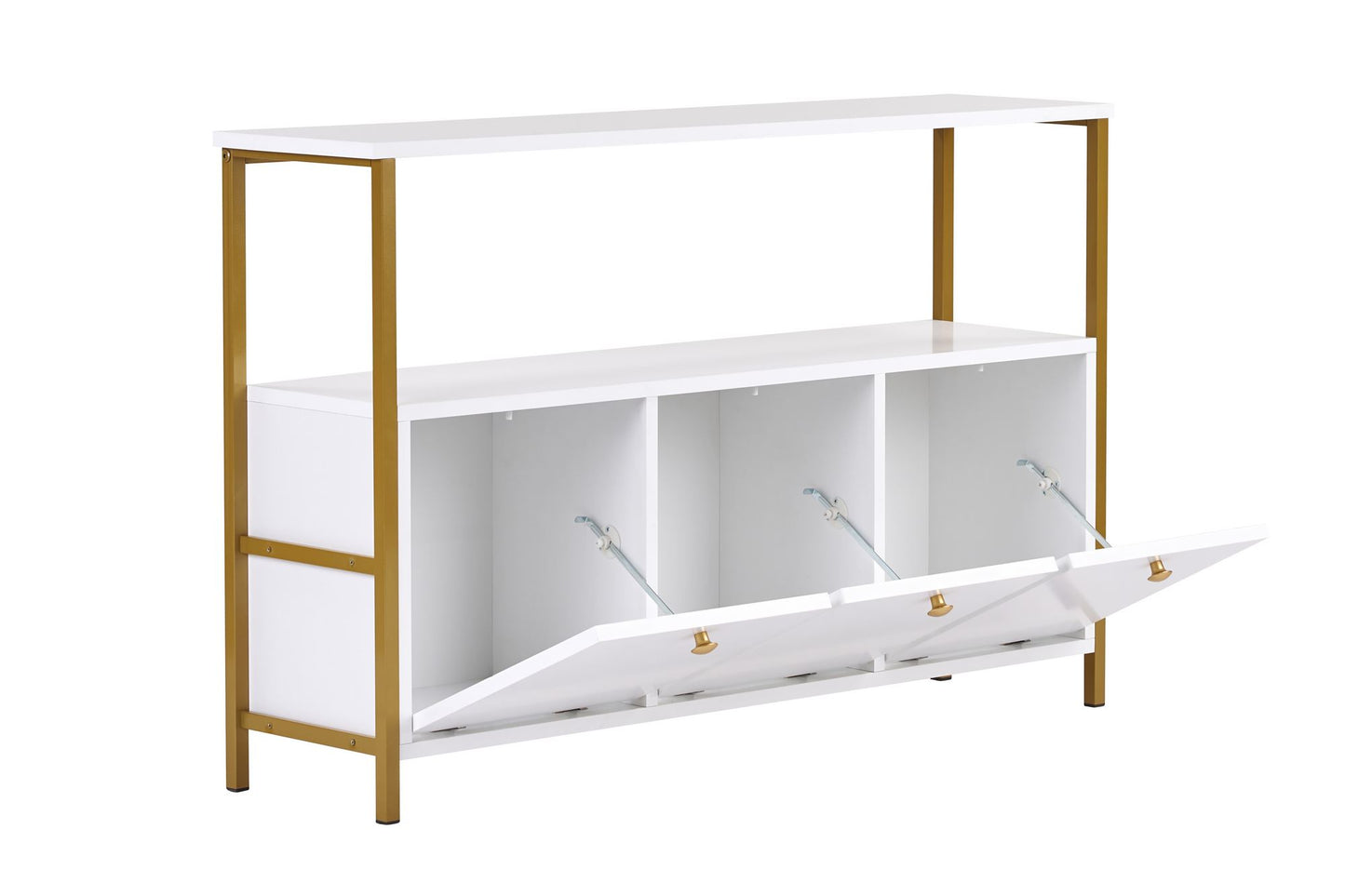 Solace Konsolbord - White, Gold