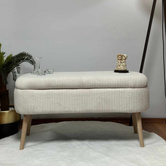 Oslo Linen Puff