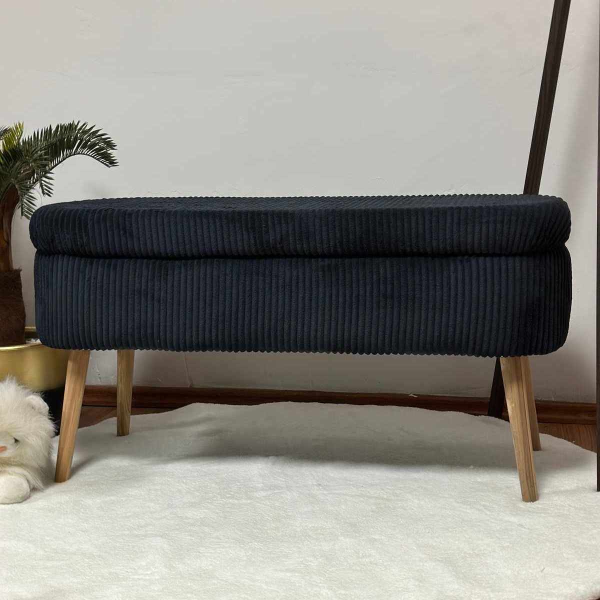 Oslo Linen Puff