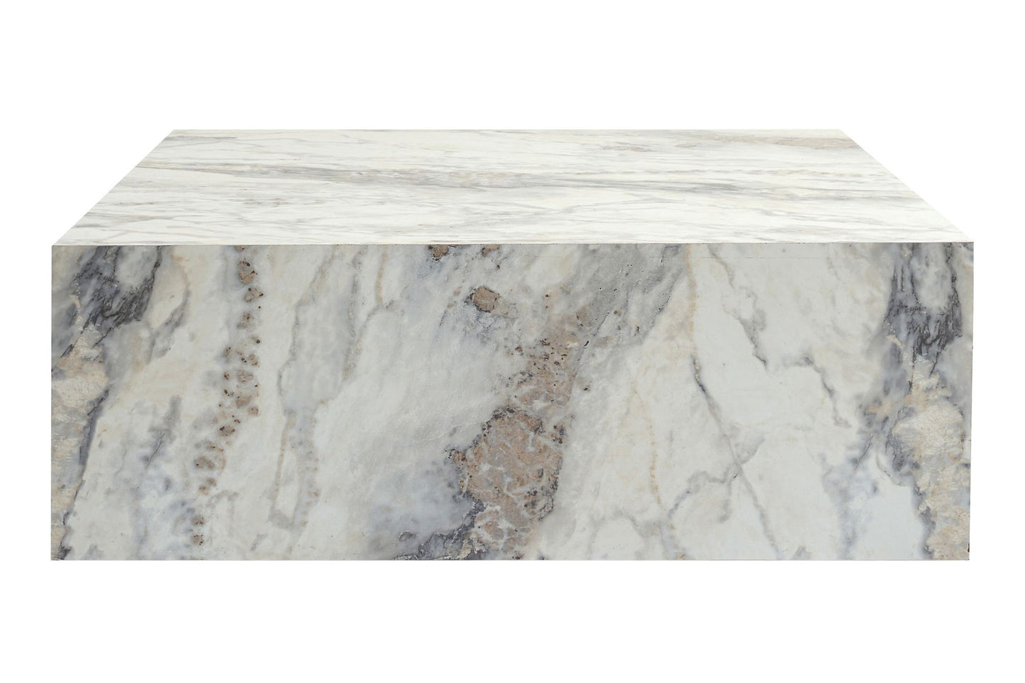 Prizma Soffbord 90x90 cm - Freesia Marble
