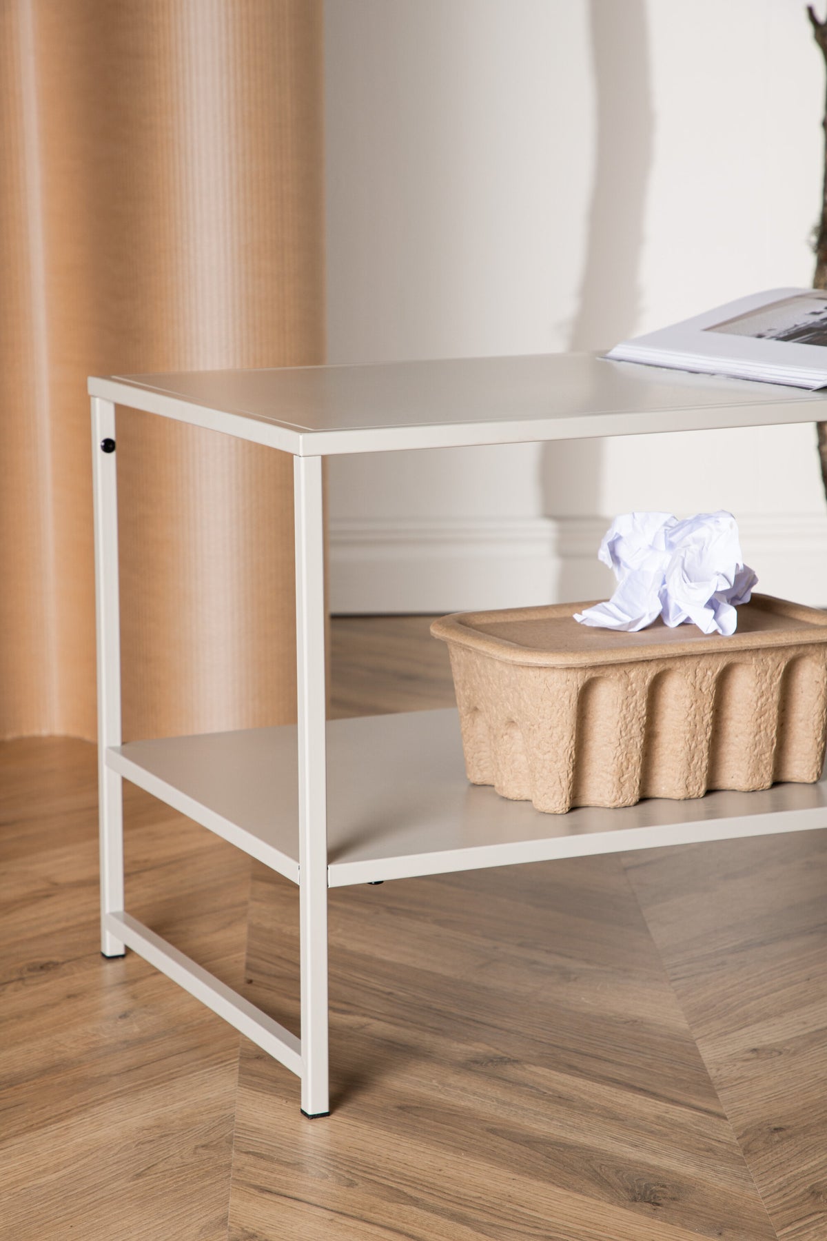 Staal Sidobord – 102 x 43