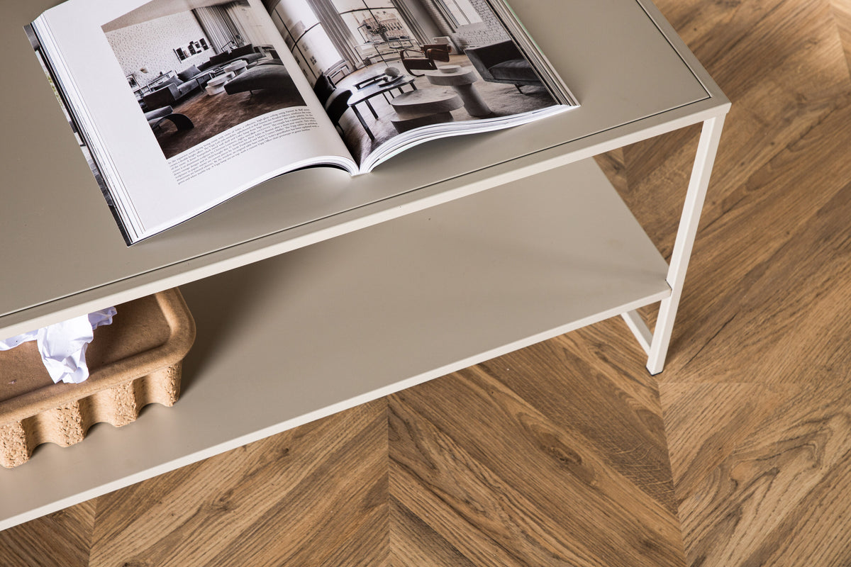 Staal Sidobord – 102 x 43