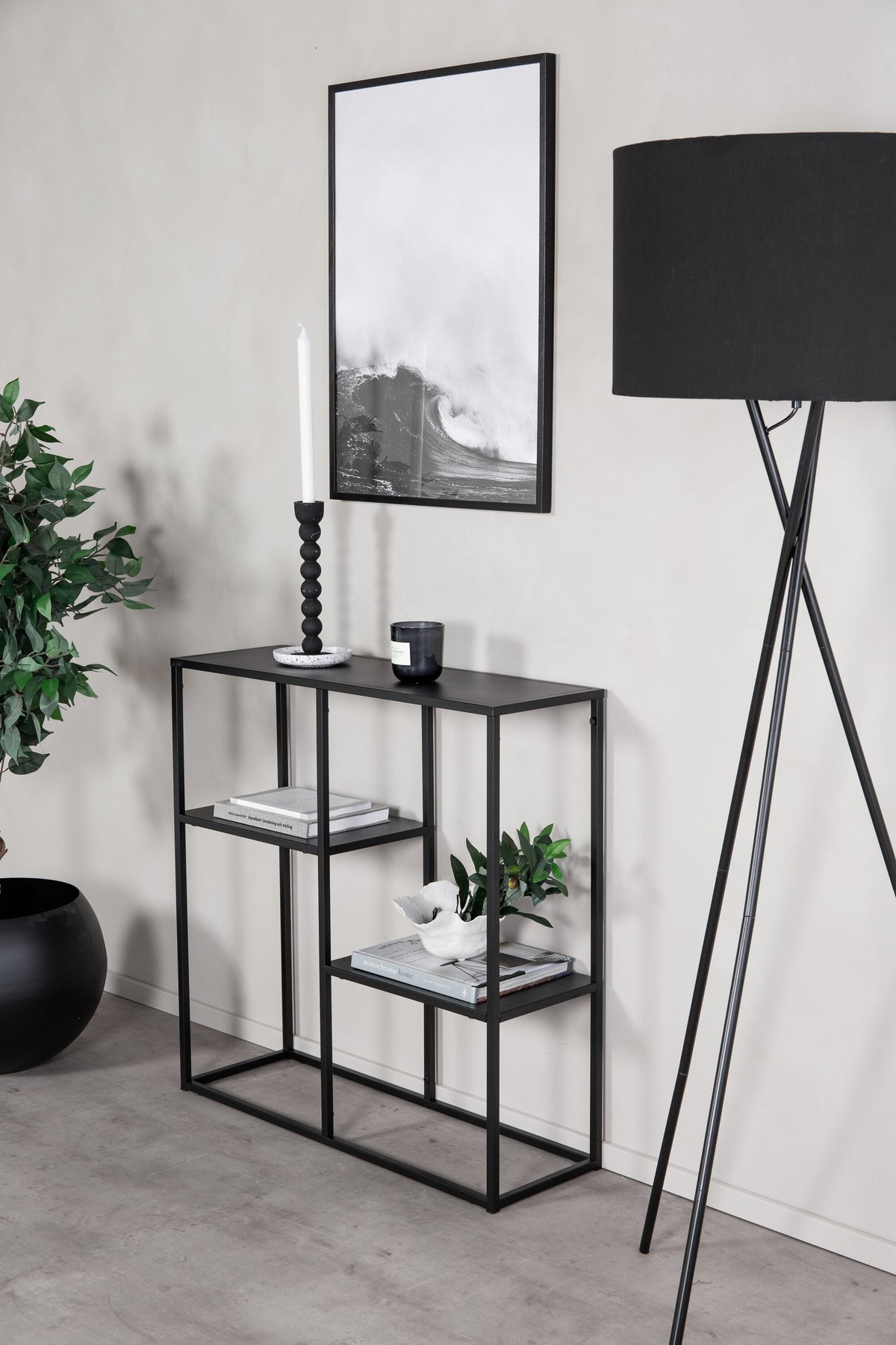 Staal Hylla – 26 x 81 x 80
