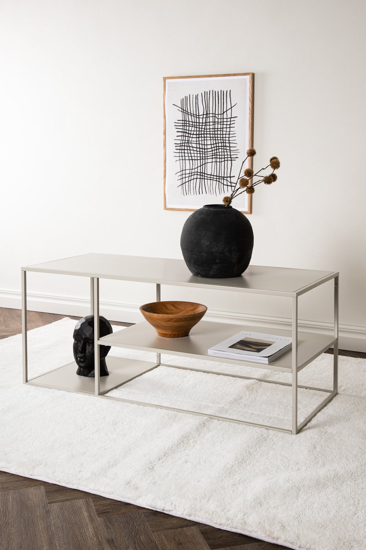 Staal Soffbord – 120 x 50