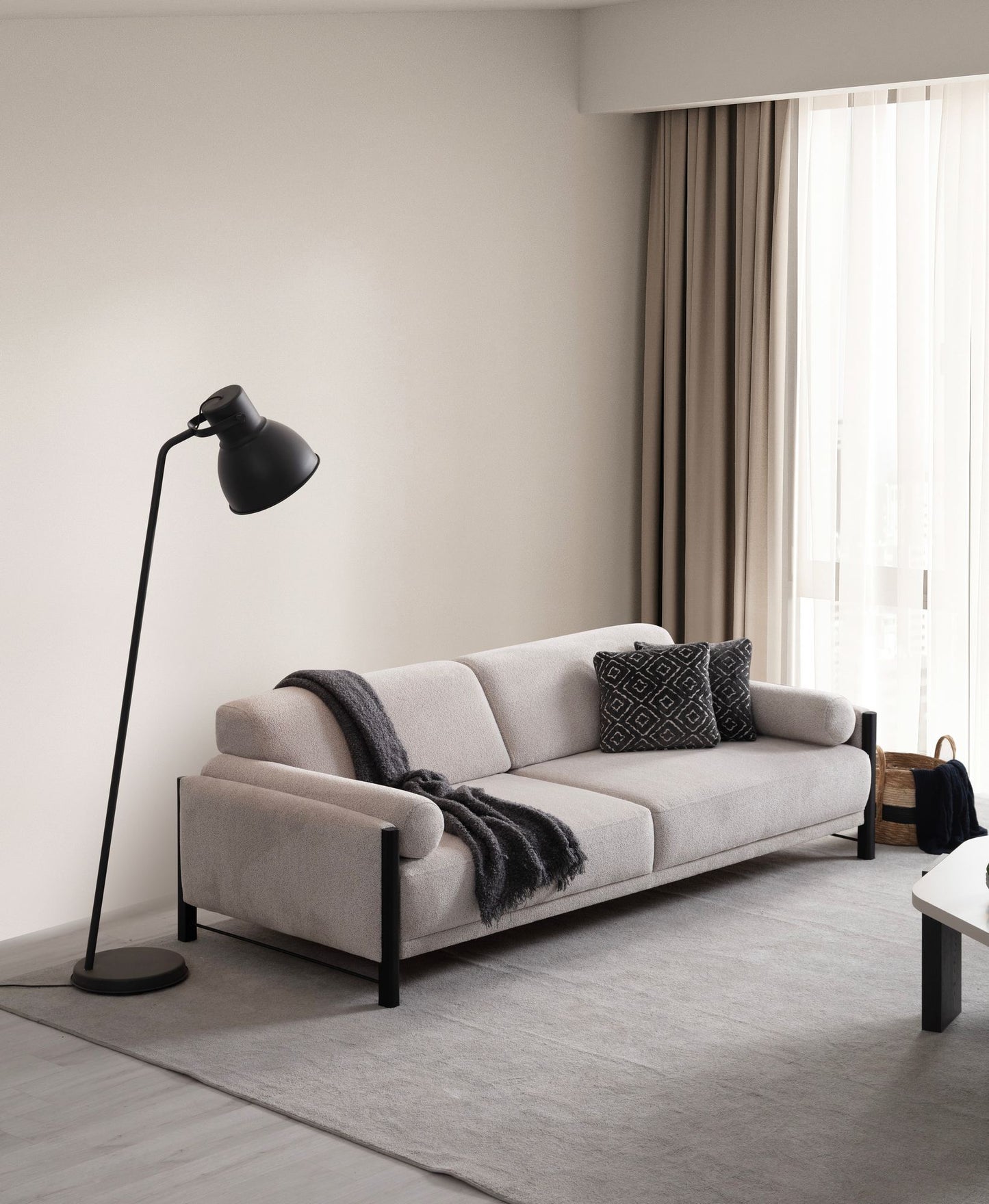 Nora 3-sits soffa