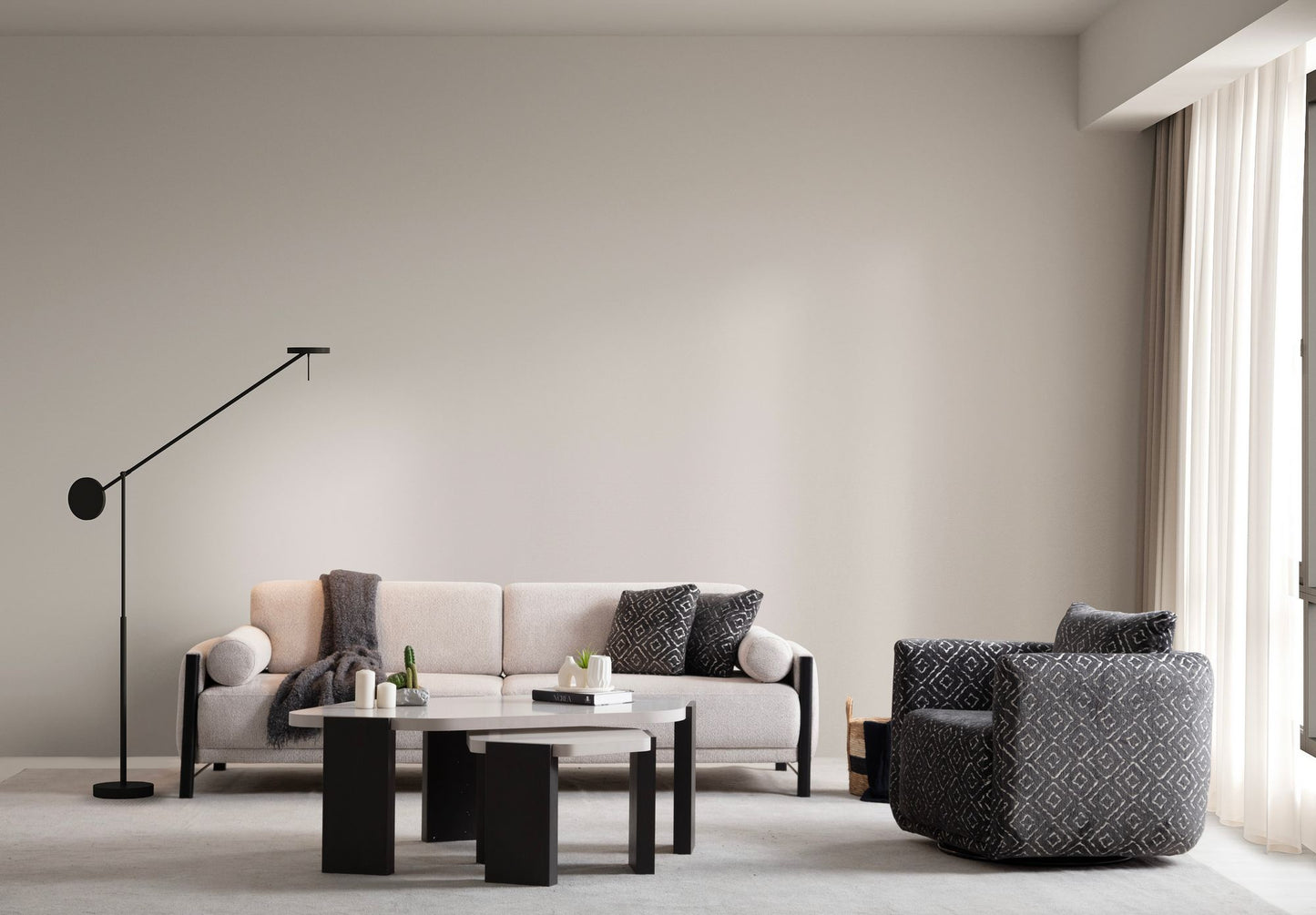 Nora 3-sits soffa