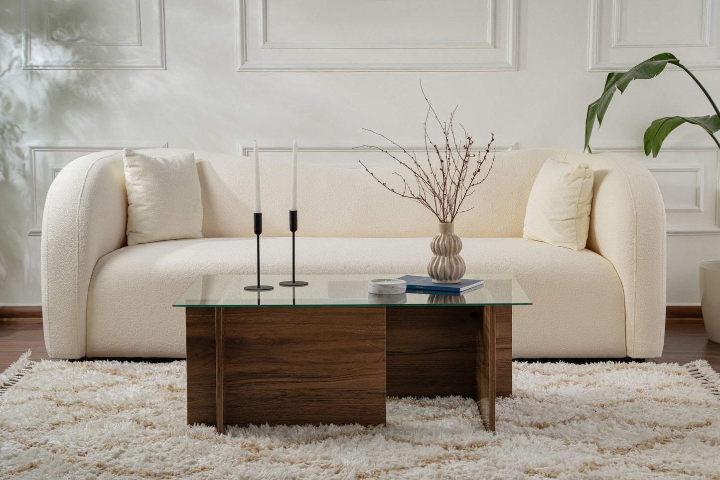 Vetrino Soffbord 105x65 cm - Venezia Walnut