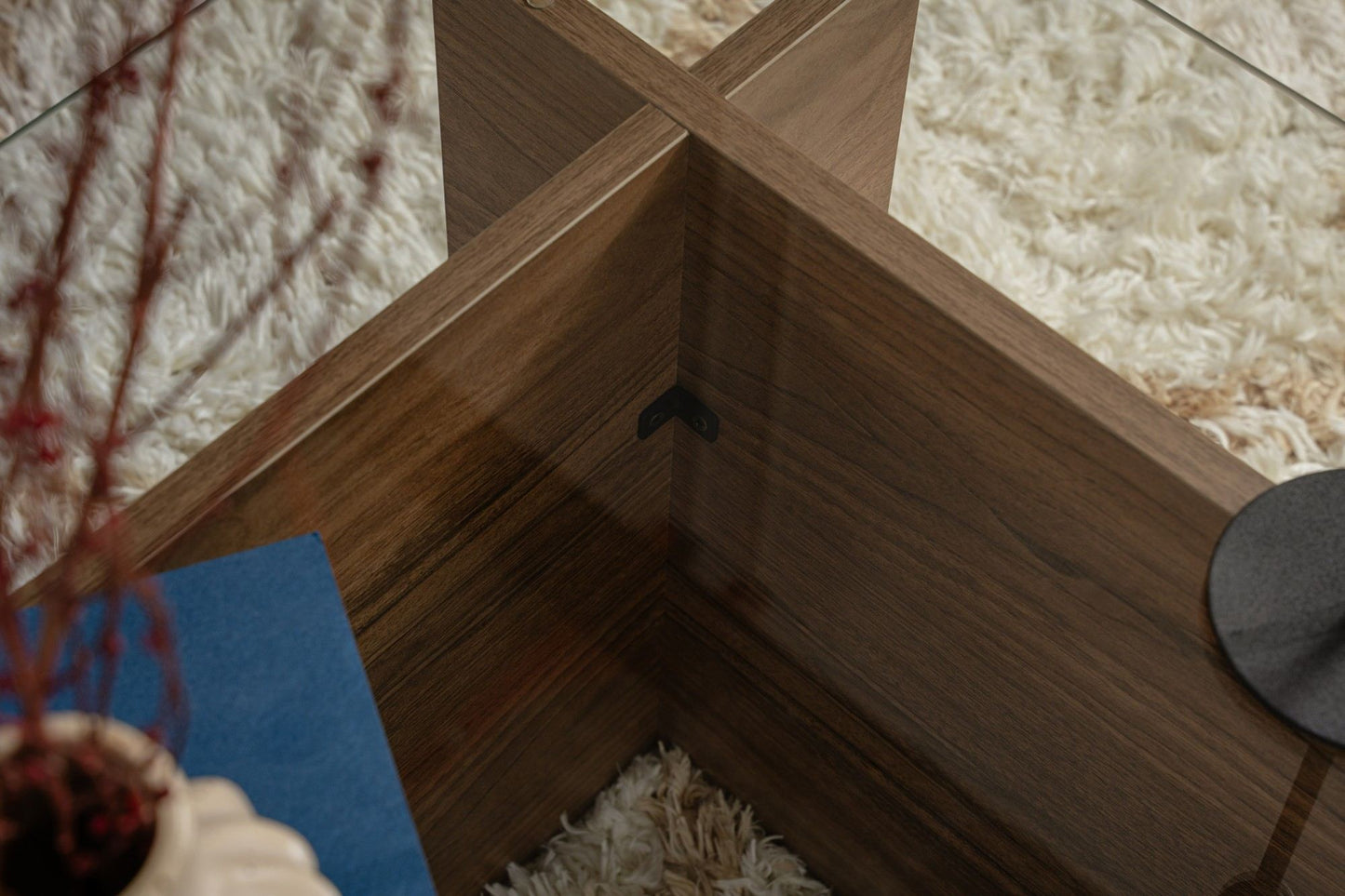Vetrino Soffbord 105x65 cm - Venezia Walnut