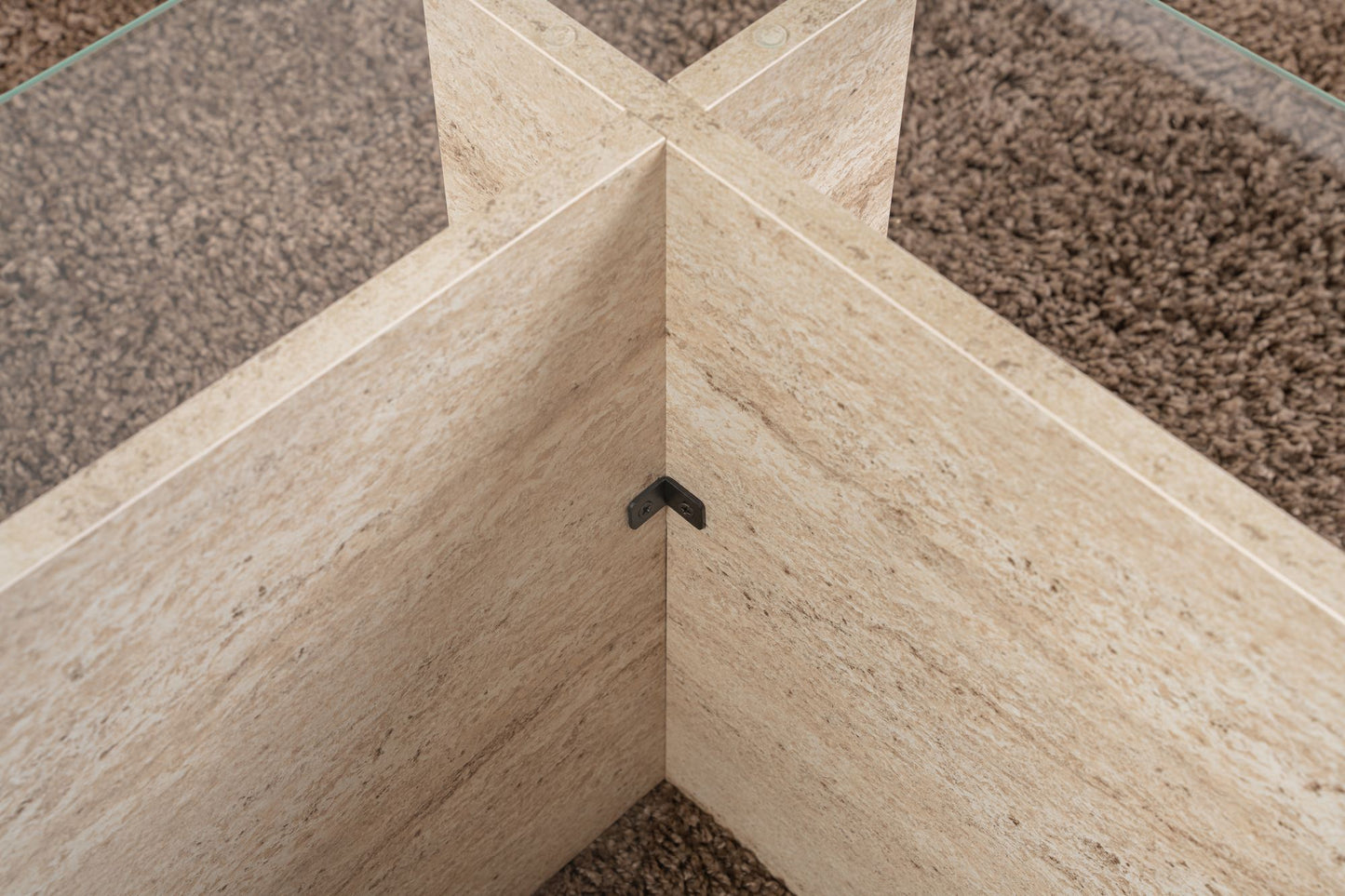 Vetrino Soffbord 105x65 cm - Travertine