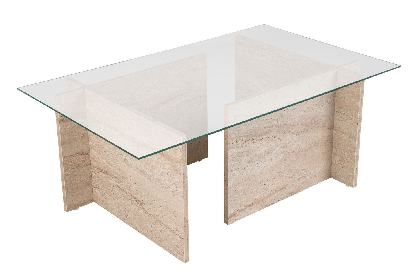 Vetrino Soffbord 105x65 cm - Travertine