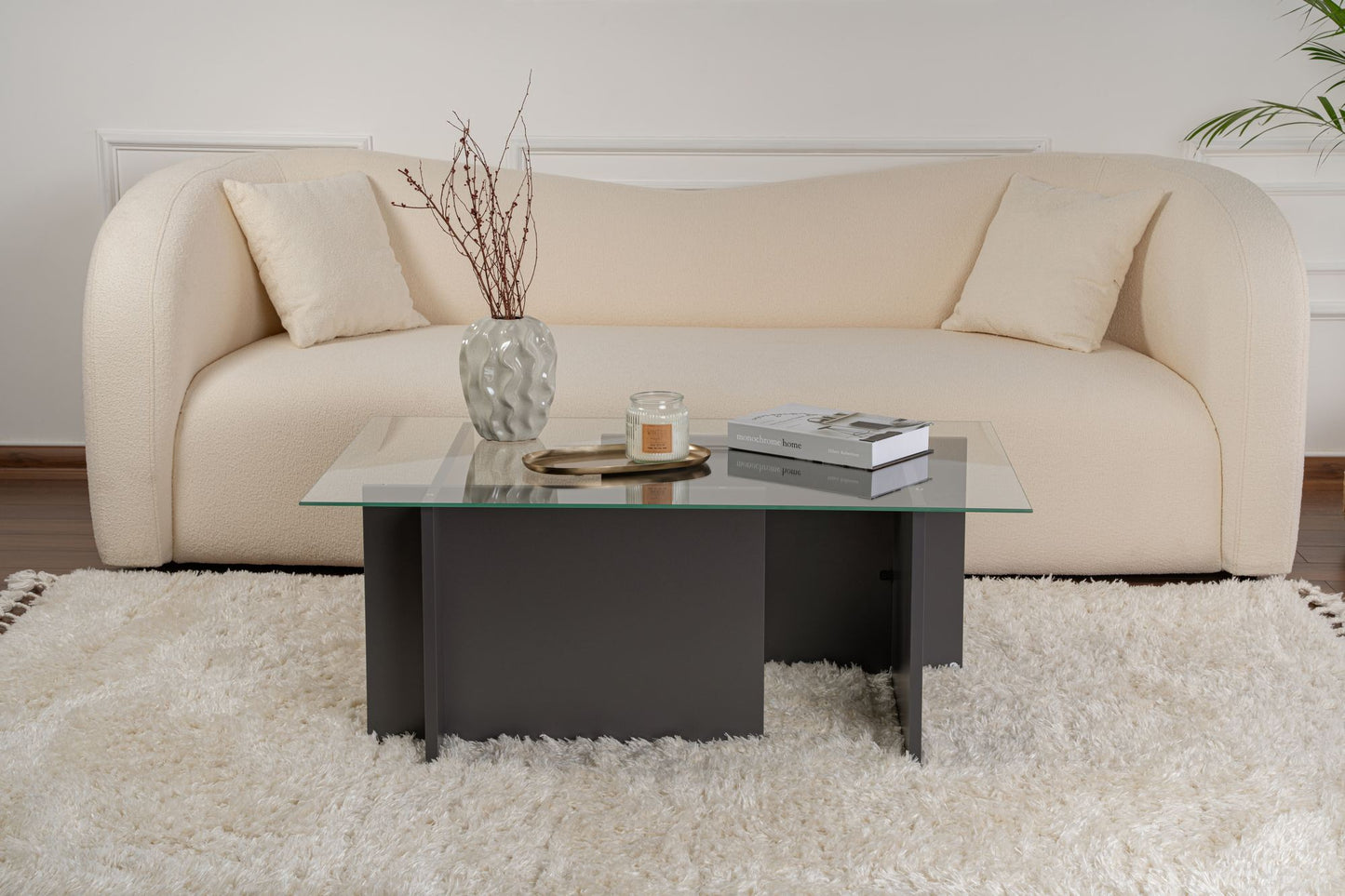 Vetrino Soffbord 105x65 cm - Anthracite