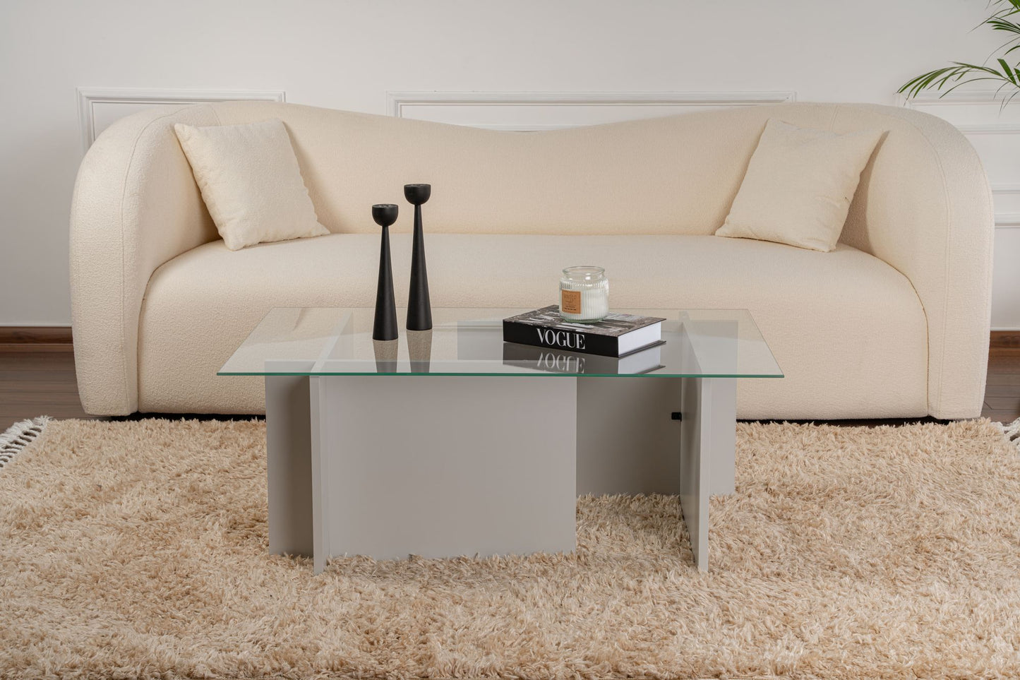 Vetrino Soffbord 105x65 cm - Grey