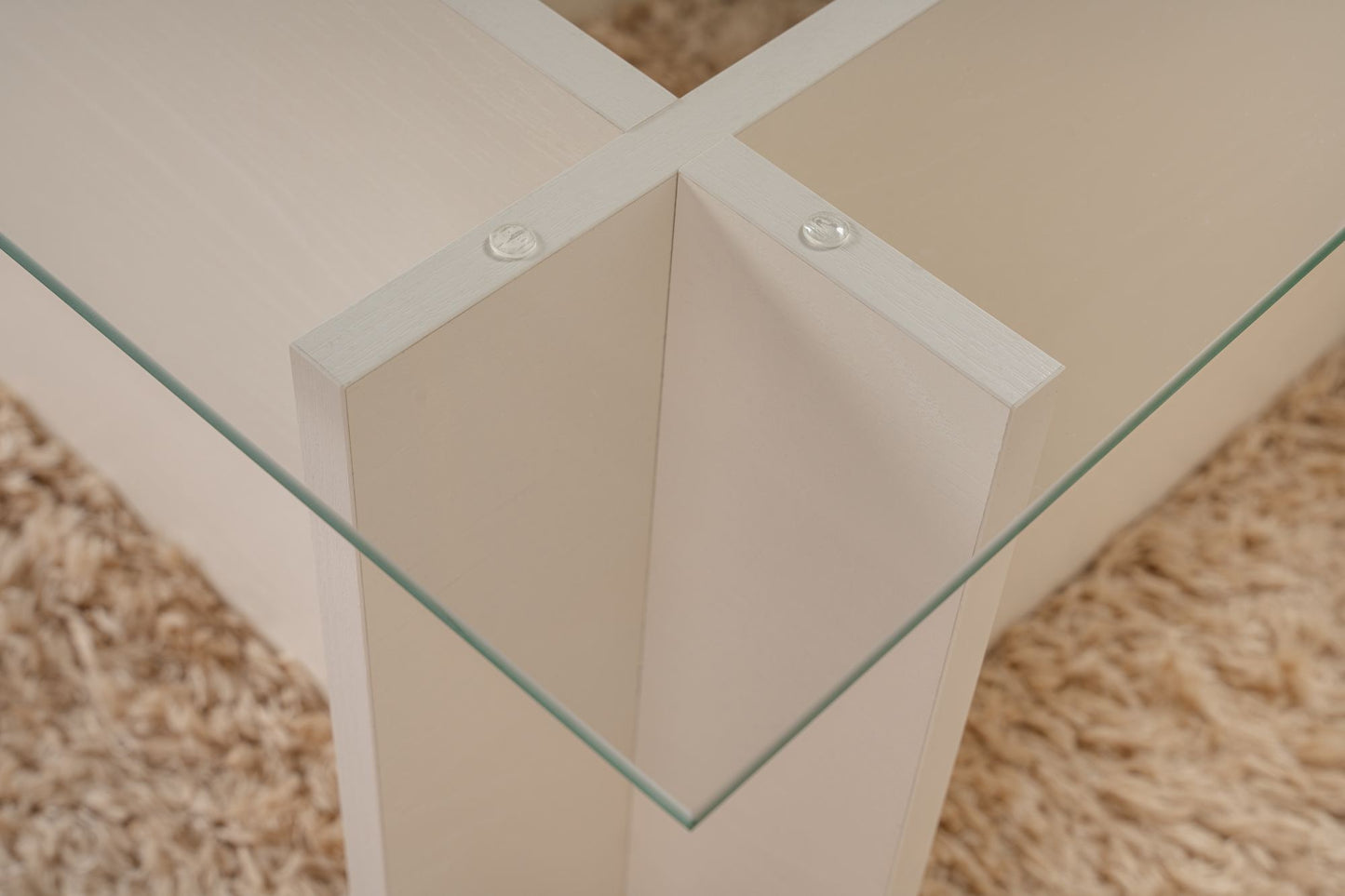 Vetrino Soffbord 105x65 cm - Wooden White