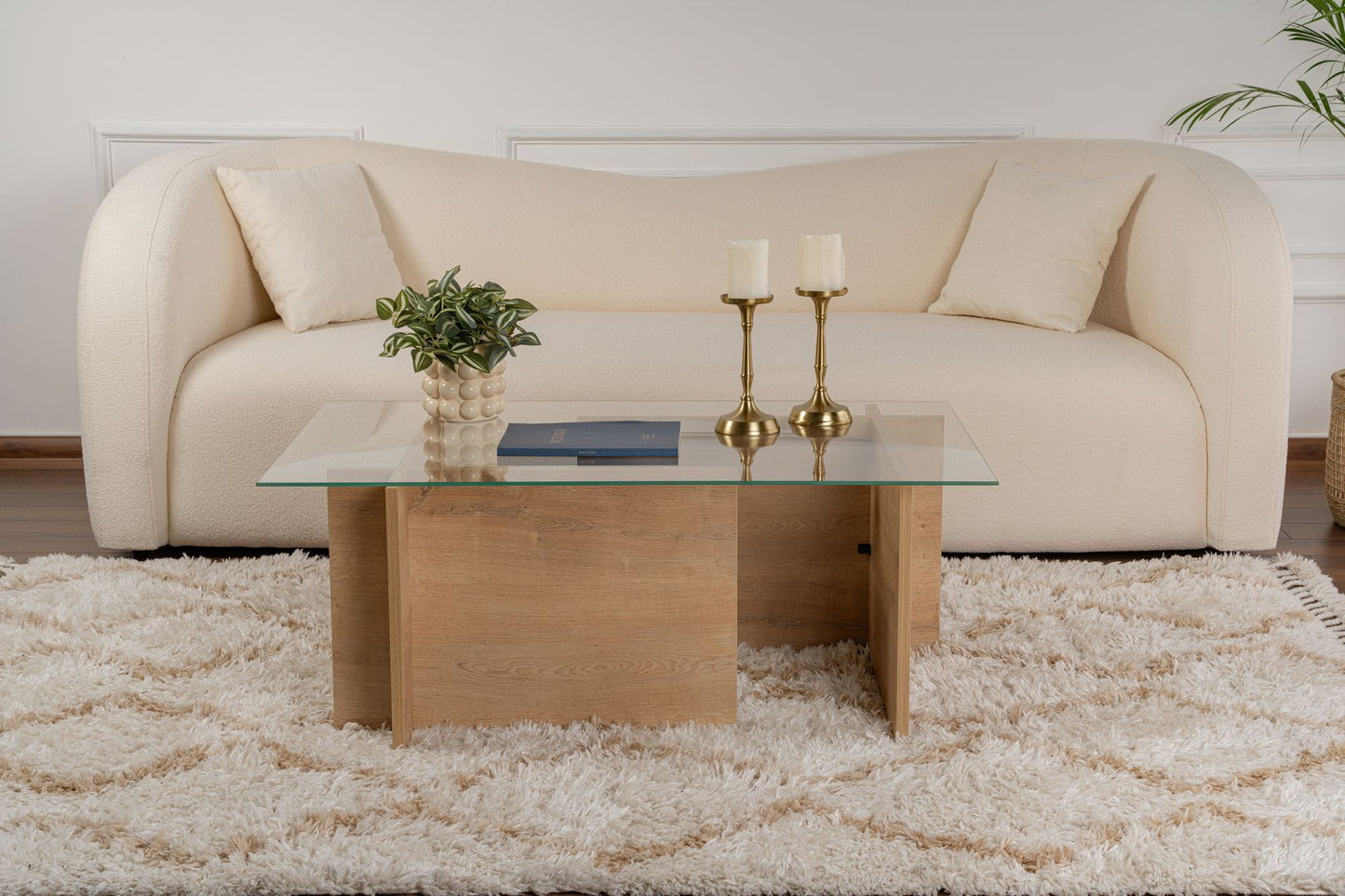 Vetrino Soffbord 105x65 cm - Honey Oak