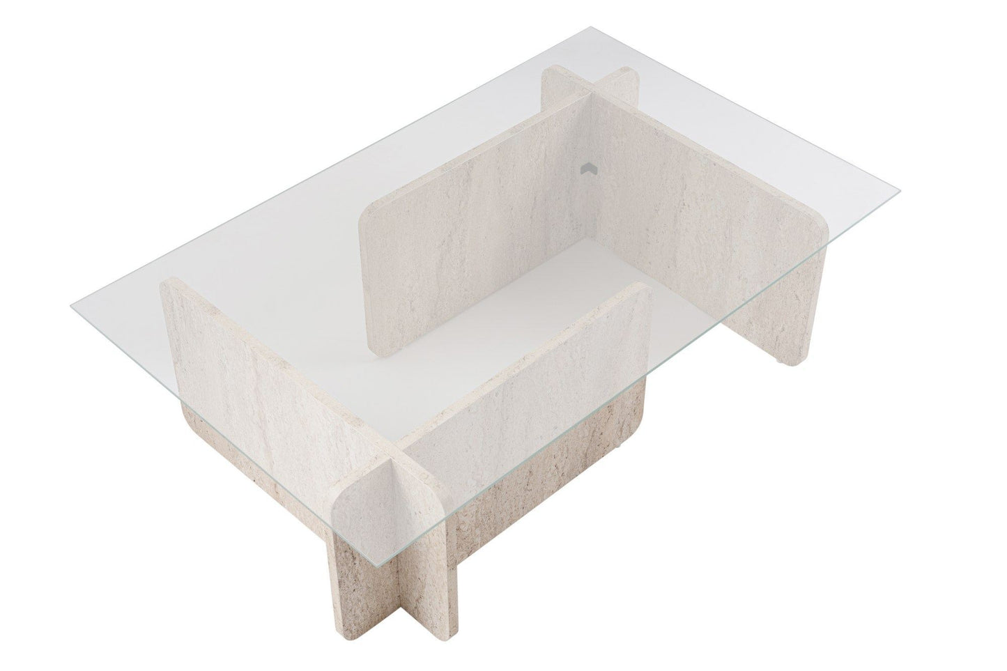 Flavio Soffbord 105x30 cm - Travertine