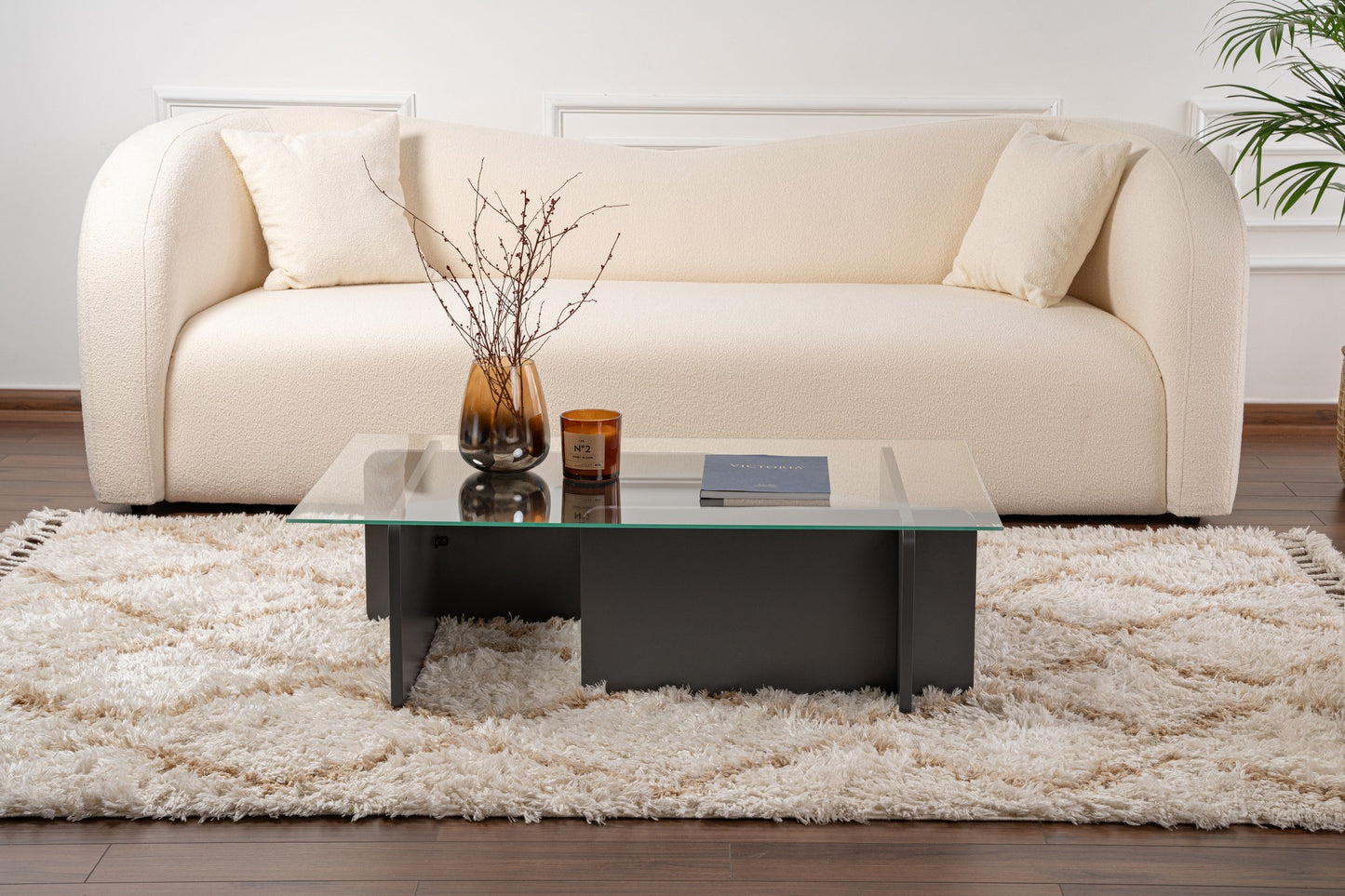 Flavio Soffbord 105x30 cm - Anthracite