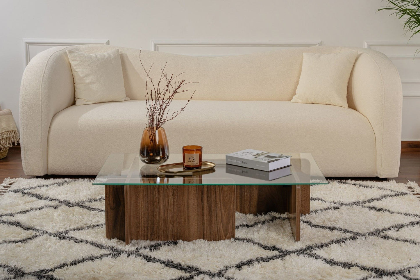 Flavio Soffbord 105x30 cm - Venezia Walnut