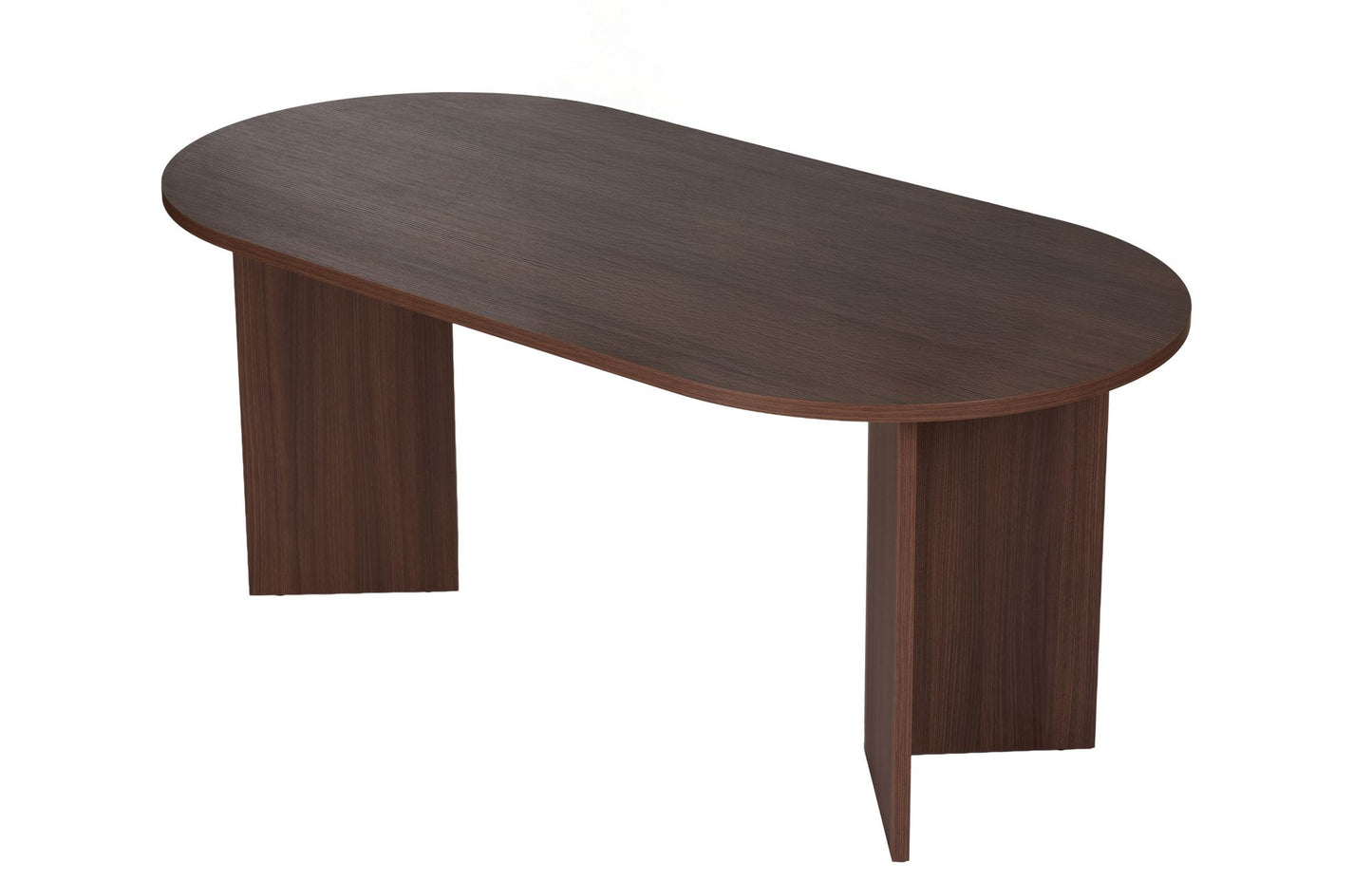 Sablin Ovalt matbord 180 cm - Milano Walnut