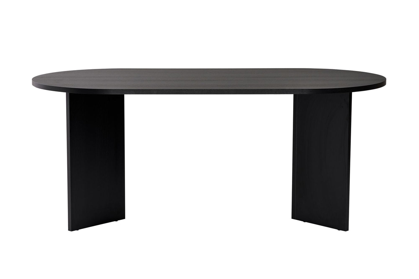 Sablin Ovalt matbord 180 cm - Wood Black