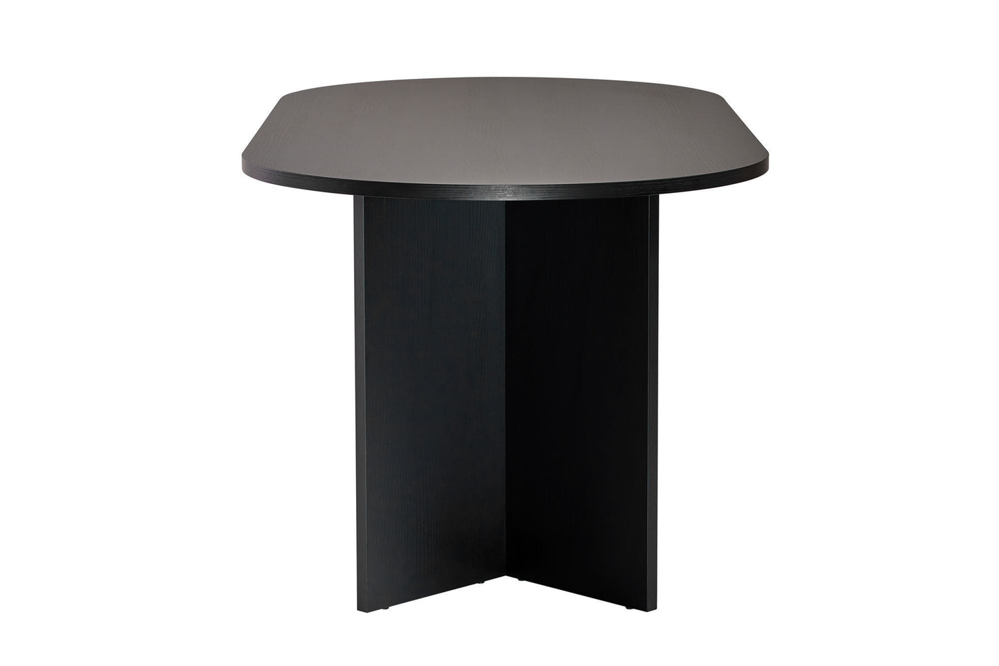Sablin Ovalt matbord 180 cm - Wood Black