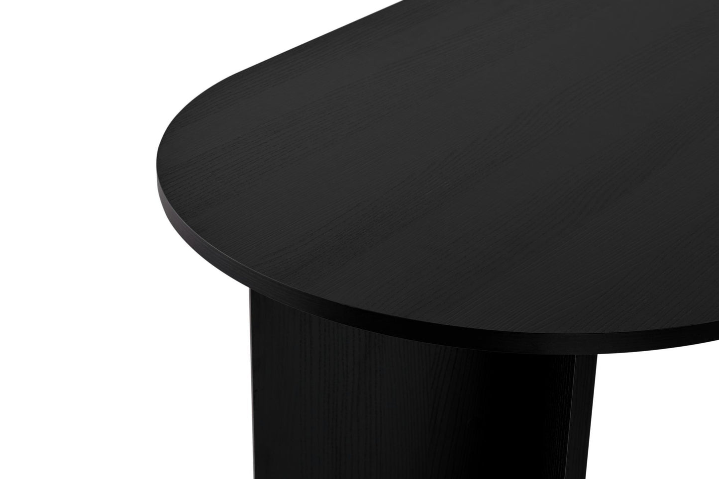 Sablin Ovalt matbord 180 cm - Wood Black