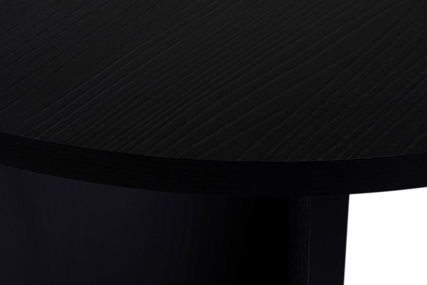 Sablin Ovalt matbord 180 cm - Wood Black