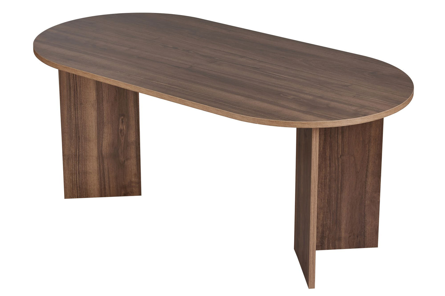 Sablin Ovalt matbord 180 cm - Venezia Walnut