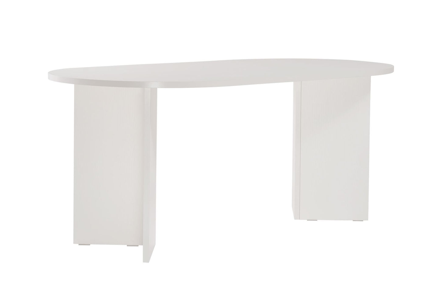 Sablin Ovalt matbord 180 cm - Wood White
