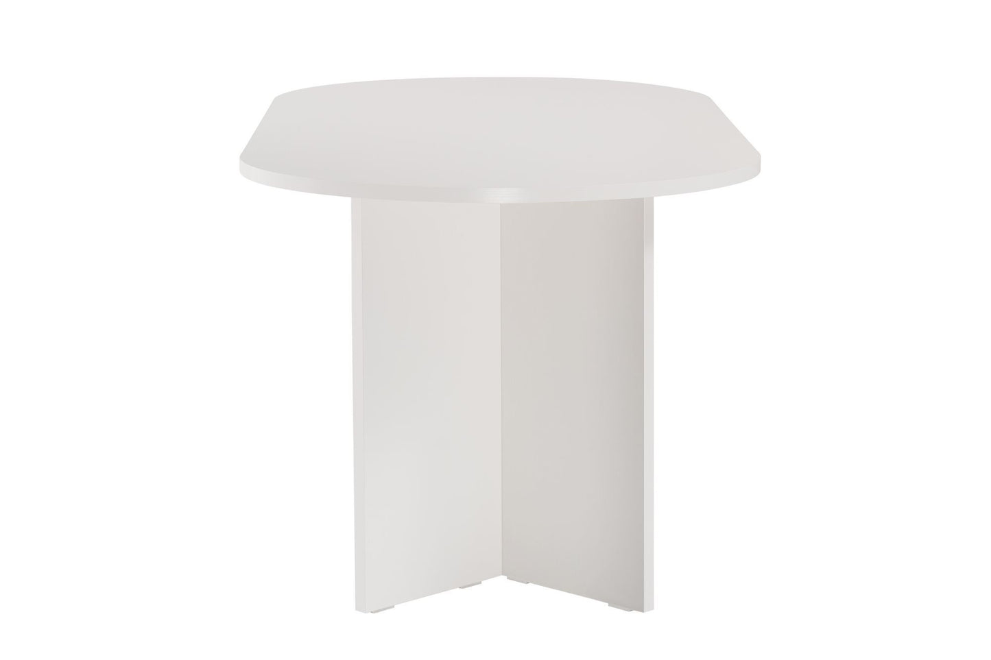 Sablin Ovalt matbord 180 cm - Wood White