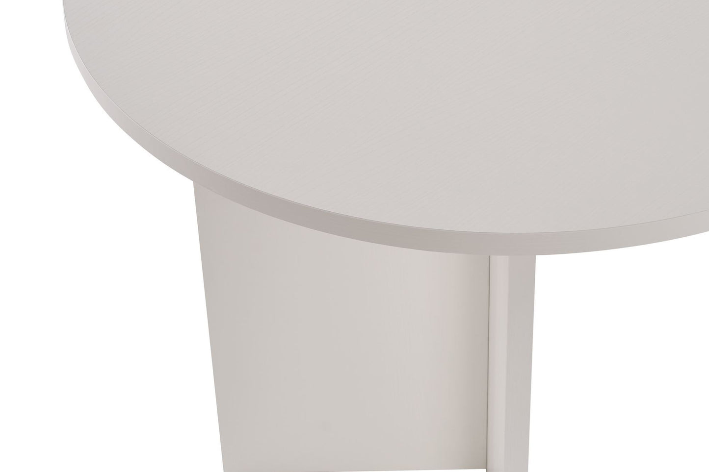 Sablin Ovalt matbord 180 cm - Wood White