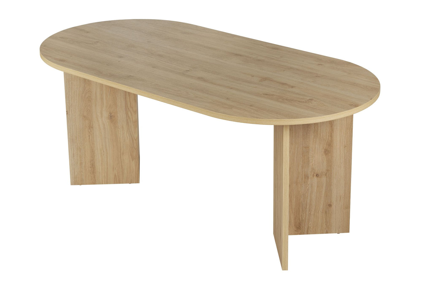 Sablin Ovalt matbord 180 cm - Cadiz Oak