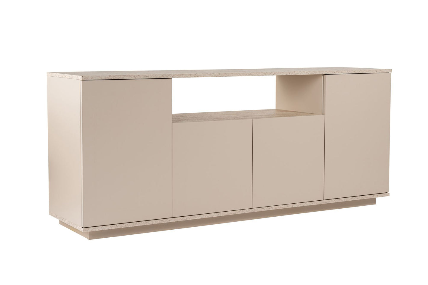 Arista 180x44,5x75 cm - Antracit, Atlantfuru, Kashmir, Mink, Travertin, Vit, Atlantfuru, Cadiz-Ek, Valnötskonsol Trösta