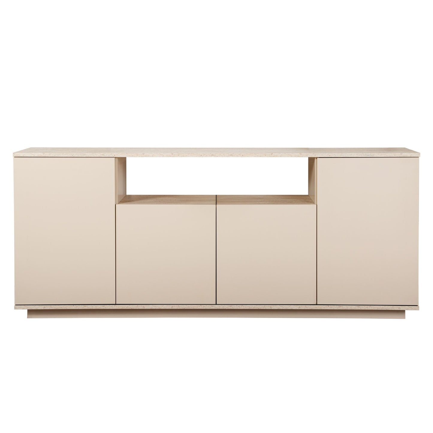 Arista 180x44,5x75 cm - Antracit, Atlantfuru, Kashmir, Mink, Travertin, Vit, Atlantfuru, Cadiz-Ek, Valnötskonsol Trösta