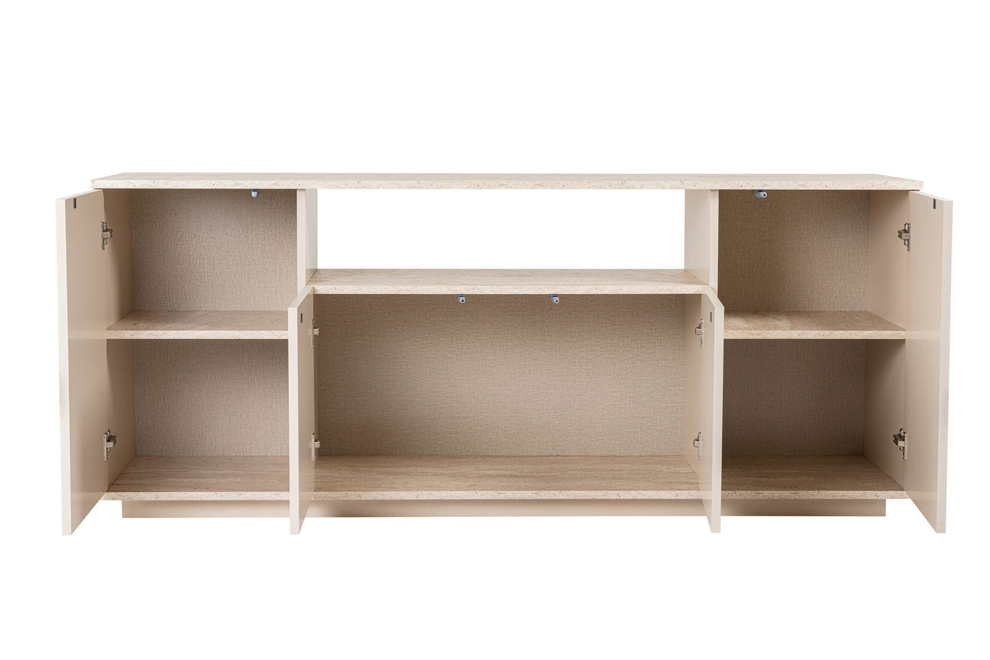 Arista 180x44,5x75 cm - Antracit, Atlantfuru, Kashmir, Mink, Travertin, Vit, Atlantfuru, Cadiz-Ek, Valnötskonsol Trösta