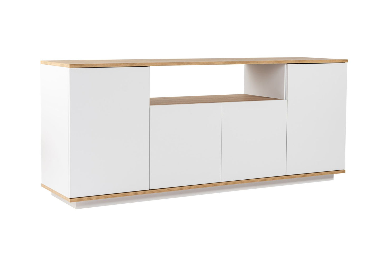 Arista 180x44,5x75 cm - Antracit, Atlantfuru, Kashmir, Mink, Travertin, Vit, Atlantfuru, Cadiz-Ek, Valnötskonsol Trösta