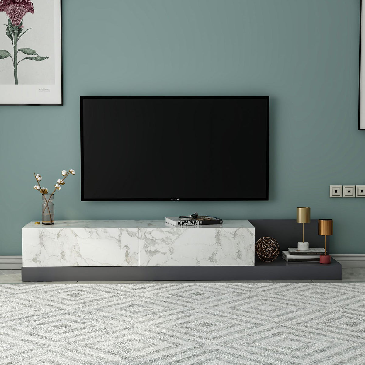 Major TV-bänk