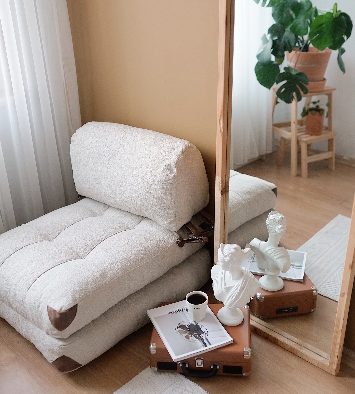 Fold Teddy 1-sits bäddsoffa