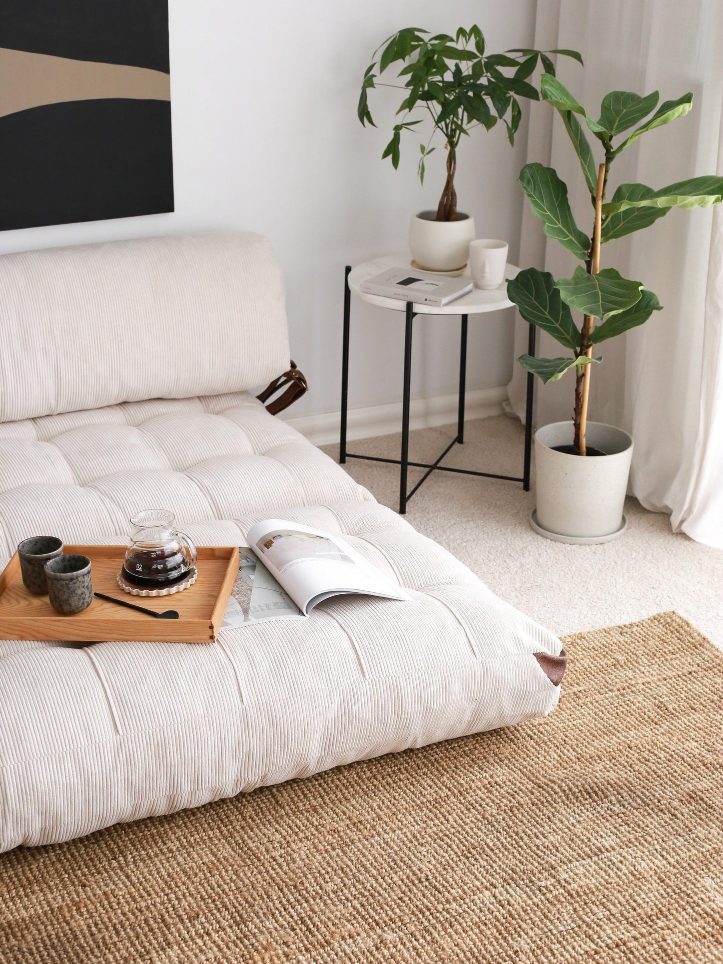 Fold Kadife 2 2-sits bäddsoffa