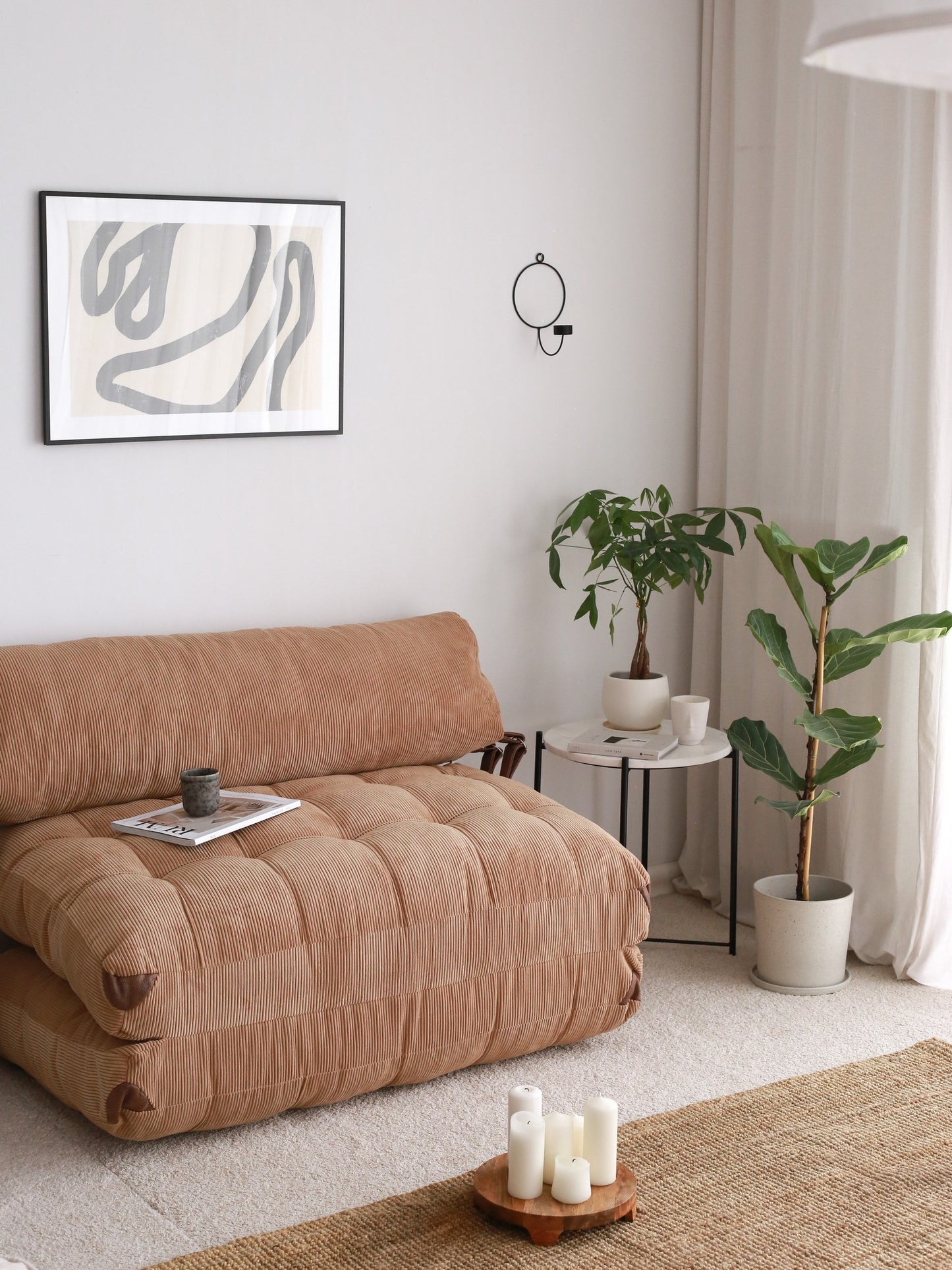 Fold Kadife 2 2-sits bäddsoffa