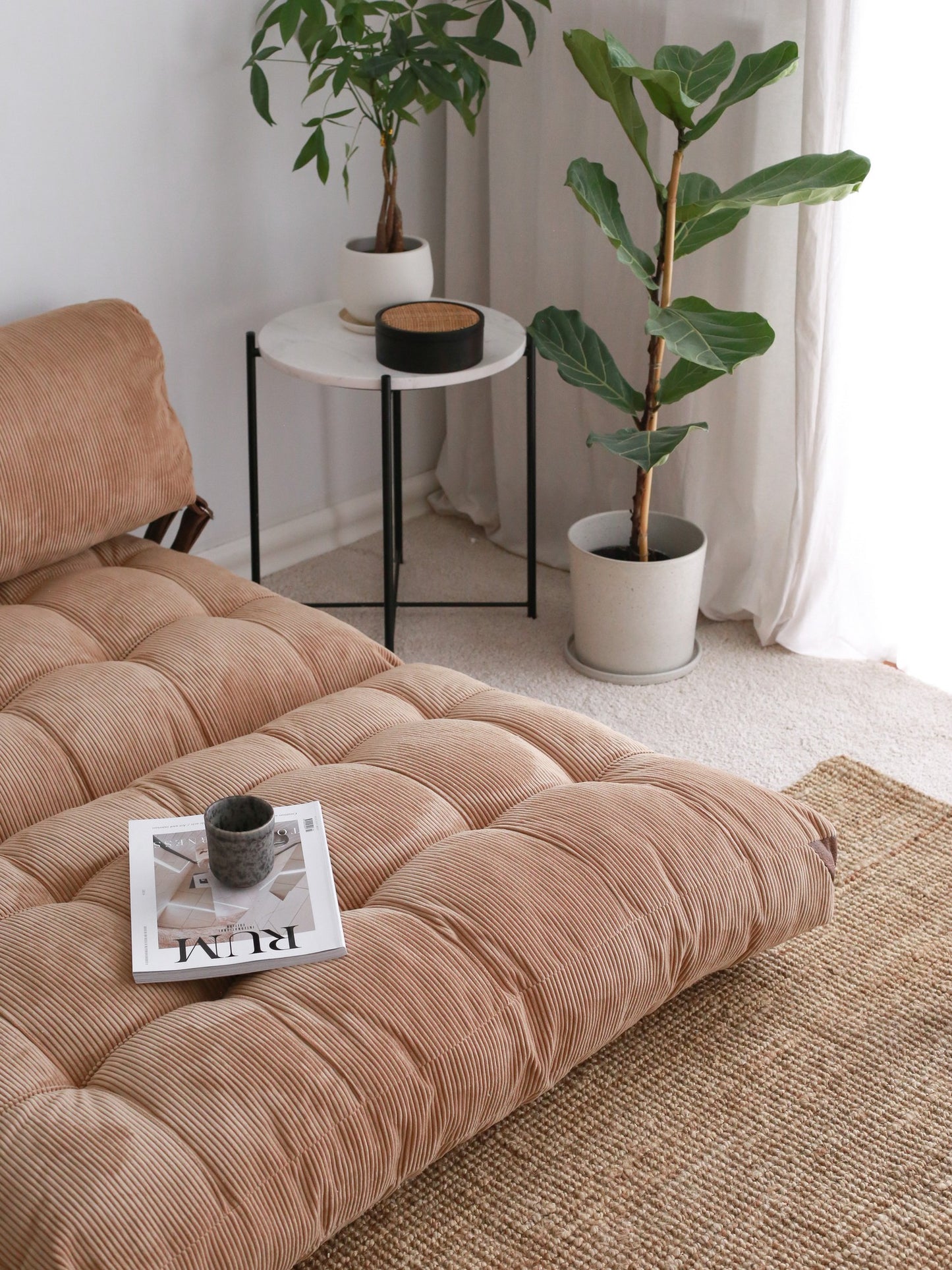 Fold Kadife 2 2-sits bäddsoffa