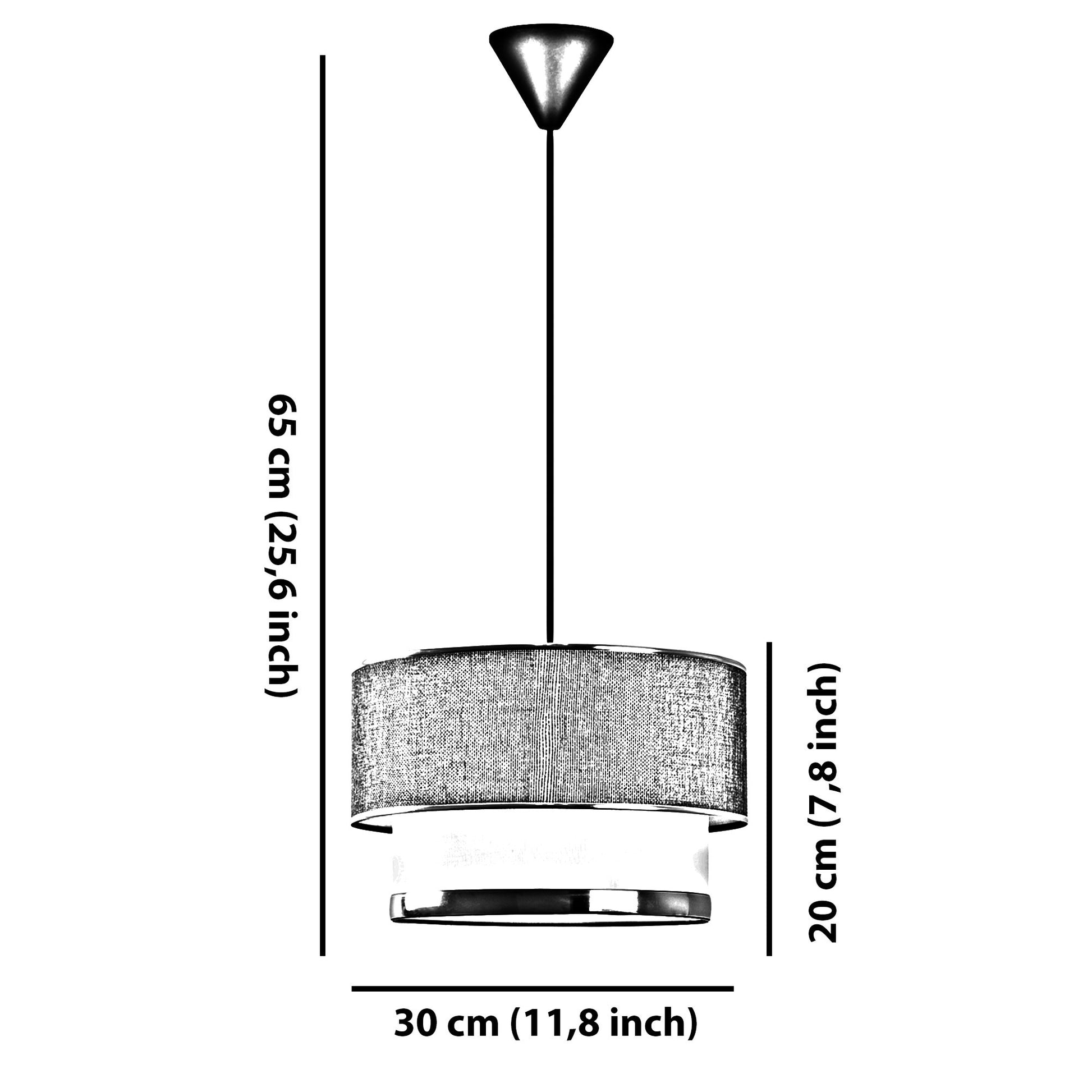 Echo taklampa