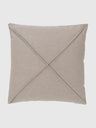 Kuddfodral i linne 45x45 cm - Taupe