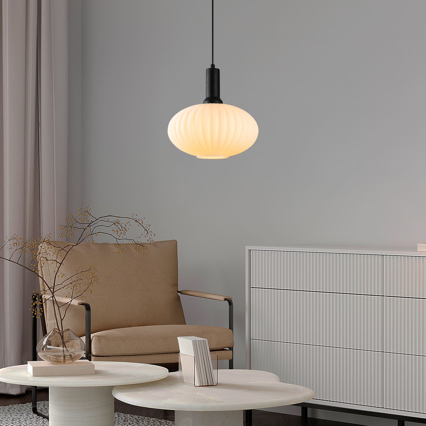 Asker taklampa 30 x 30 x 118 cm