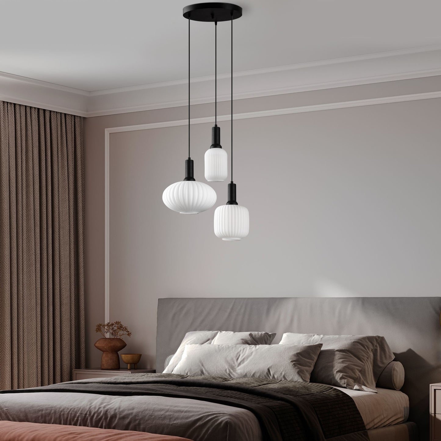 Asker taklampa 55 x 55 x 130 cm