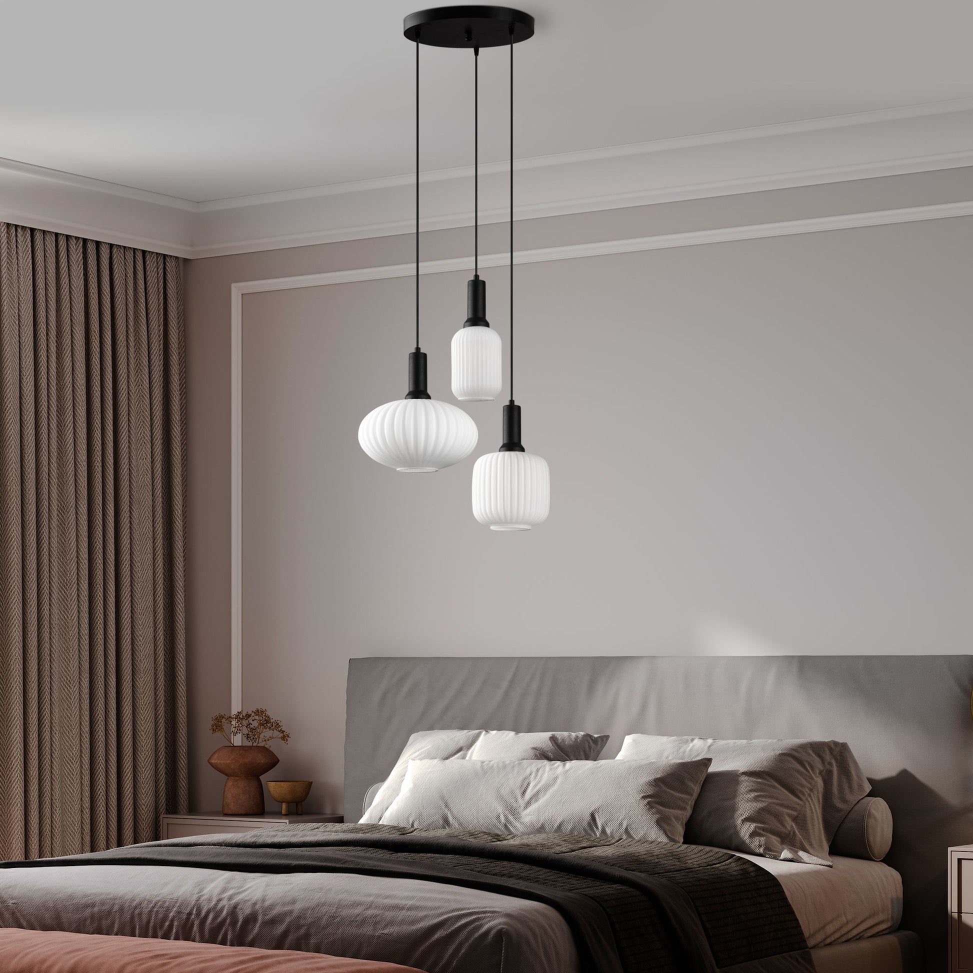 Asker taklampa 55 x 55 x 130 cm